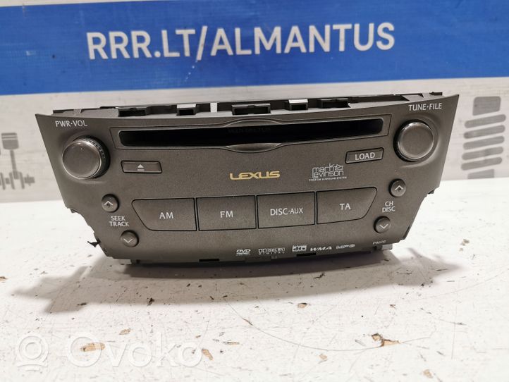 Lexus IS 220D-250-350 Panel / Radioodtwarzacz CD/DVD/GPS 8612053420
