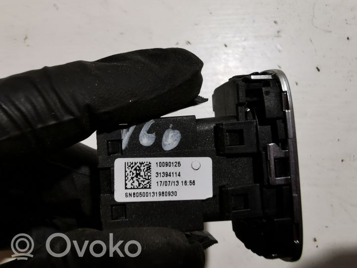 Volvo V60 Przycisk zapłonu Start / Stop 31394114