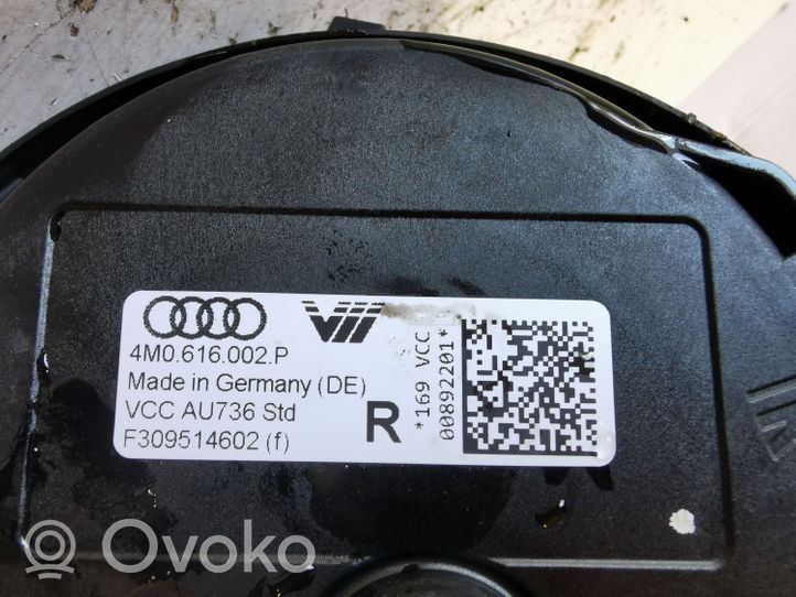 Audi Q7 4M Sacca a pressione sospensione/ammortizzatore posteriore 4M0616002P