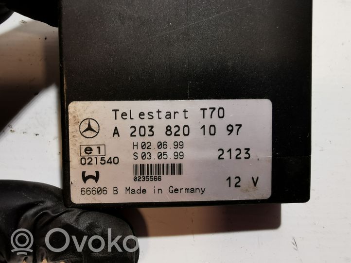 Mercedes-Benz C W203 Sterownik / Moduł sterujący telefonem A2038201097