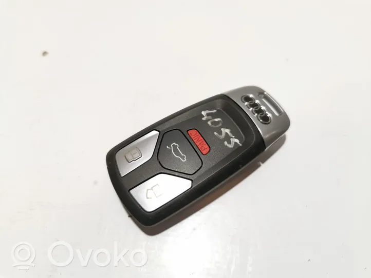 Audi Q5 SQ5 Klucz / Karta zapłonu 8W0959754AG