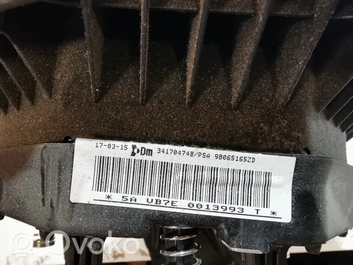 Toyota Proace Vairo oro pagalvė 98065165ZD