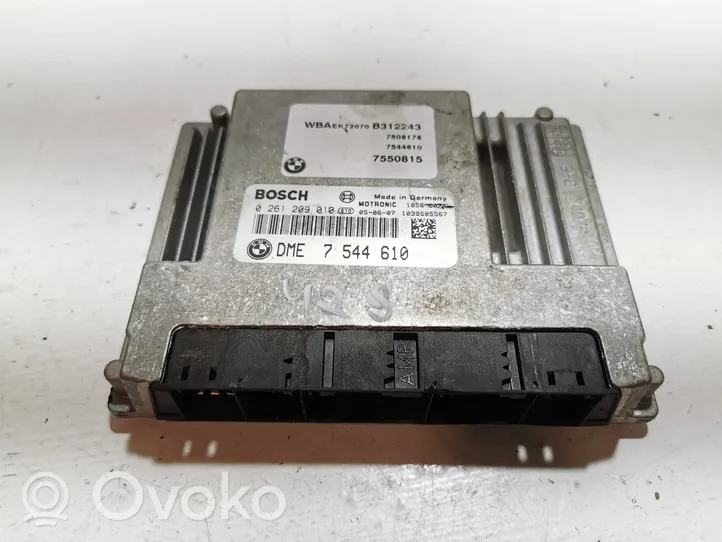 BMW 6 E63 E64 Calculateur moteur ECU 7544610