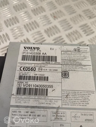 Volvo V60 Unité principale radio / CD / DVD / GPS 31433308AA