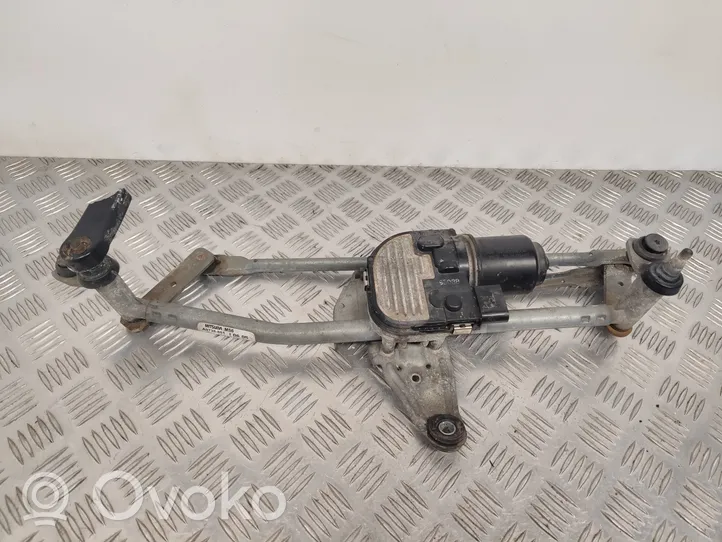 Volkswagen PASSAT B6 Front wiper linkage and motor 3C1955023E