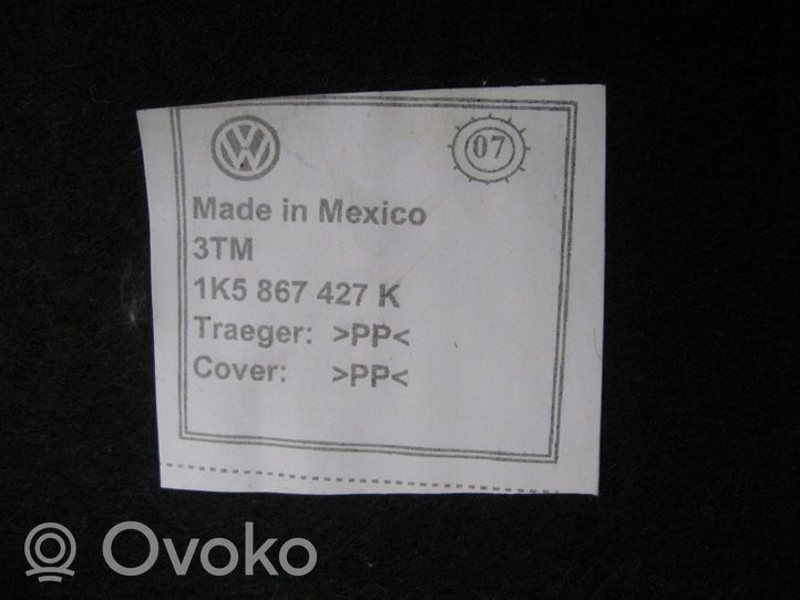 Volkswagen Jetta V Panneau, garniture de coffre latérale 1K5867427K