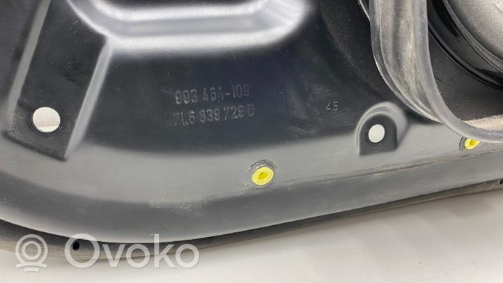 Volkswagen Touareg I Mechanizm podnoszenia szyby tylnej bez silnika 7L6839729B