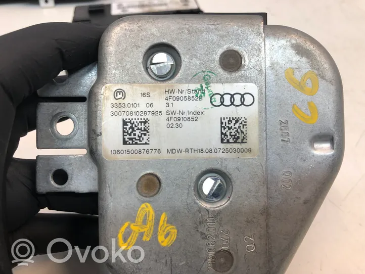 Audi A6 S6 C6 4F Moottorinohjausyksikön sarja ja lukkosarja 4F5910401S