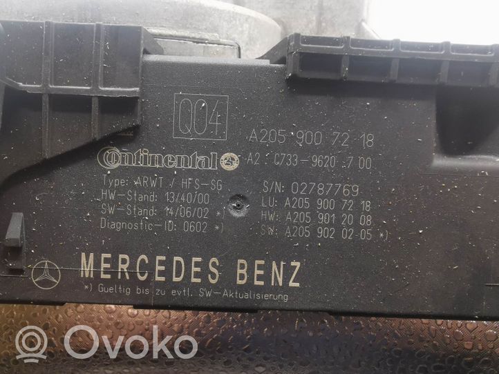 Mercedes-Benz C W205 Pritraukėjas galinio dangčio A2059007218