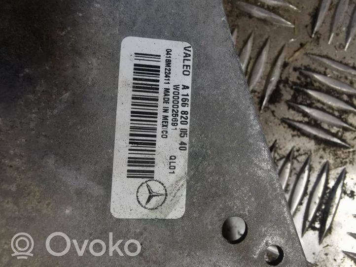 Mercedes-Benz ML W166 Valytuvų mechanizmo komplektas A1668200540