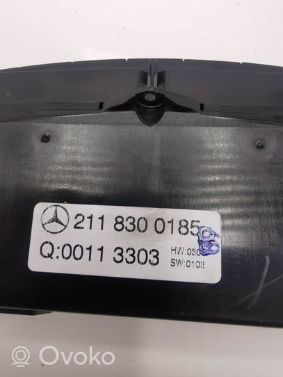 Mercedes-Benz E W211 Ilmastoinnin ohjainlaite 2118300185