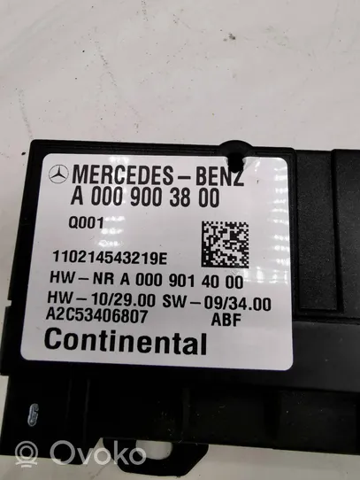 Mercedes-Benz ML W166 Unité de commande / module de pompe à carburant A0009003800