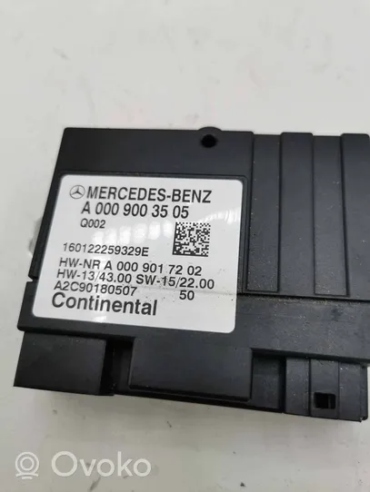 Mercedes-Benz GLC X253 C253 Autres unités de commande / modules A0009003505