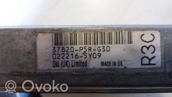 Honda Accord Sterownik / Moduł ECU 37820P5RG30