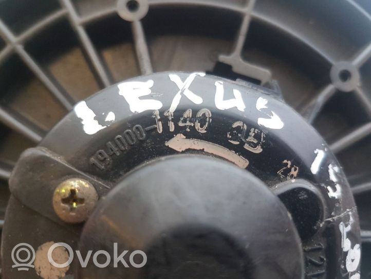 Lexus IS 200-300 Pulseur d'air habitacle 1940001140