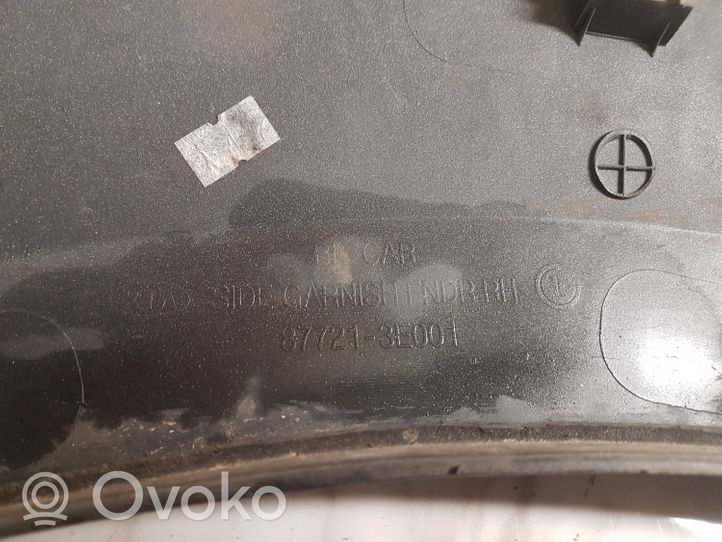 KIA Sorento Listwa / Nakładka na błotnik przedni 877213E001