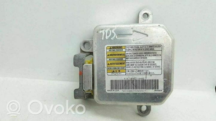 Opel Frontera A Sterownik / Moduł Airbag 8162114492