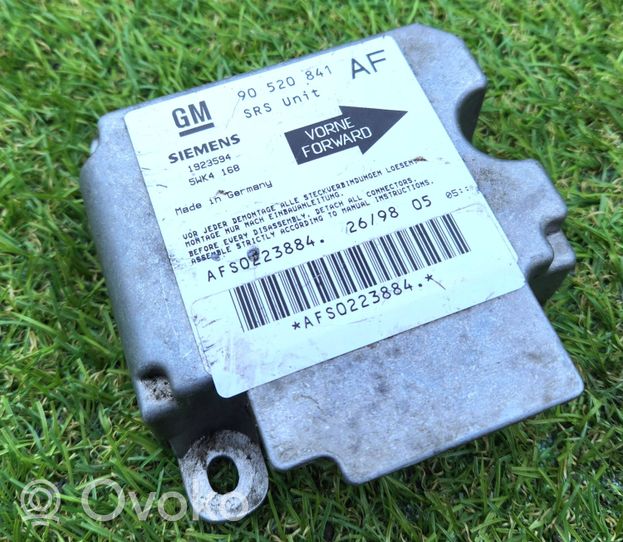 Opel Astra G Module de contrôle airbag 90520841