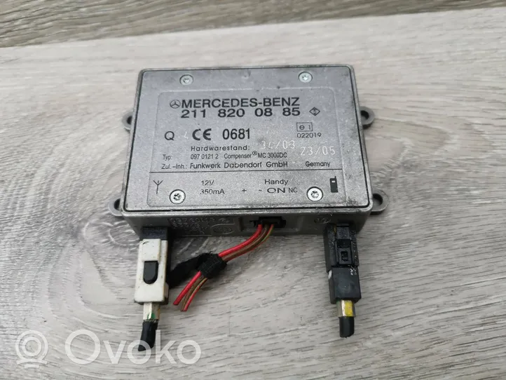 Mercedes-Benz CLS C219 Bluetooth antena 2118200885