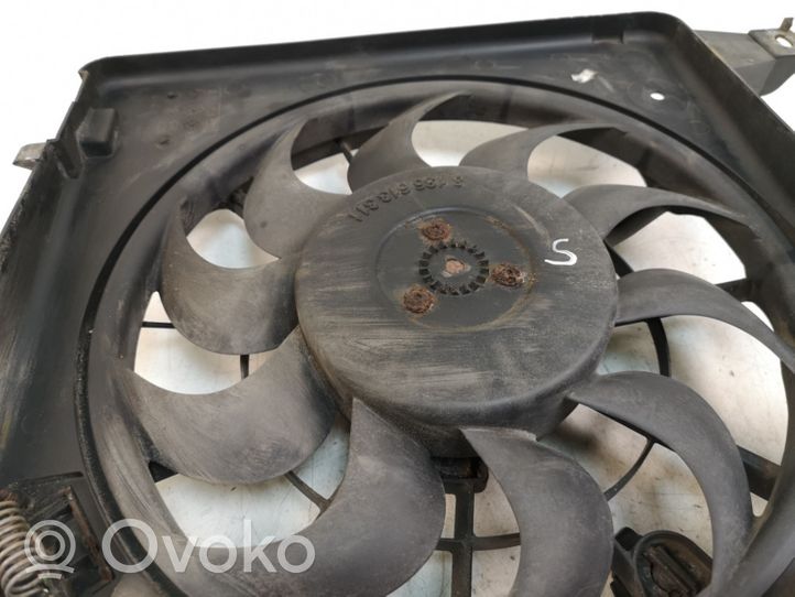 Opel Zafira B Electric radiator cooling fan 24467444