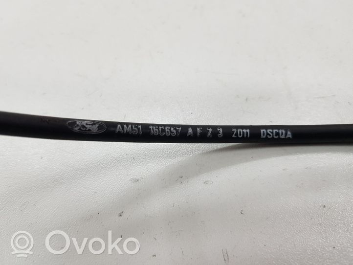 Ford Grand C-MAX Engine bonnet/hood lock release cable AM5116C657