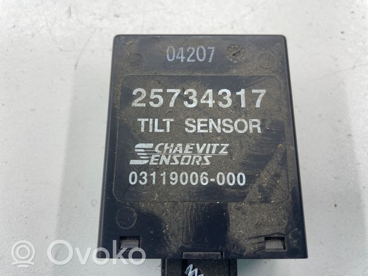 Opel Antara Yaw turn rate sensor 25734317