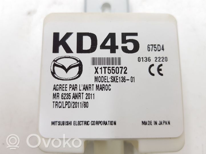 Mazda CX-5 Module unité de contrôle d'antenne KD45675D4