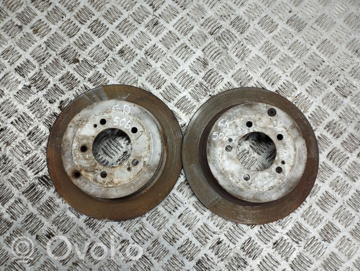 Mitsubishi Outlander Rear brake disc 