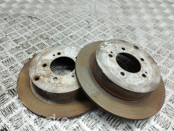 Mitsubishi Outlander Rear brake disc 