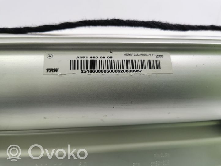 Mercedes-Benz R W251 Poduszka powietrzna Airbag pasażera A2518600805