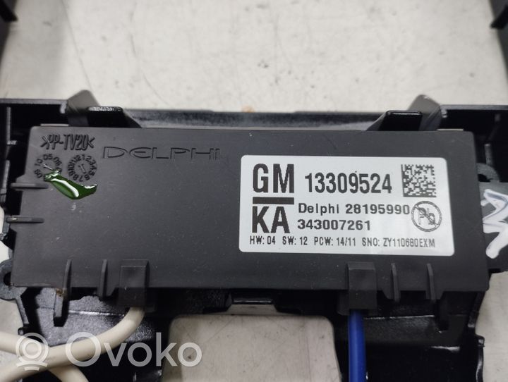 Opel Astra J Alarm control unit/module 13309524