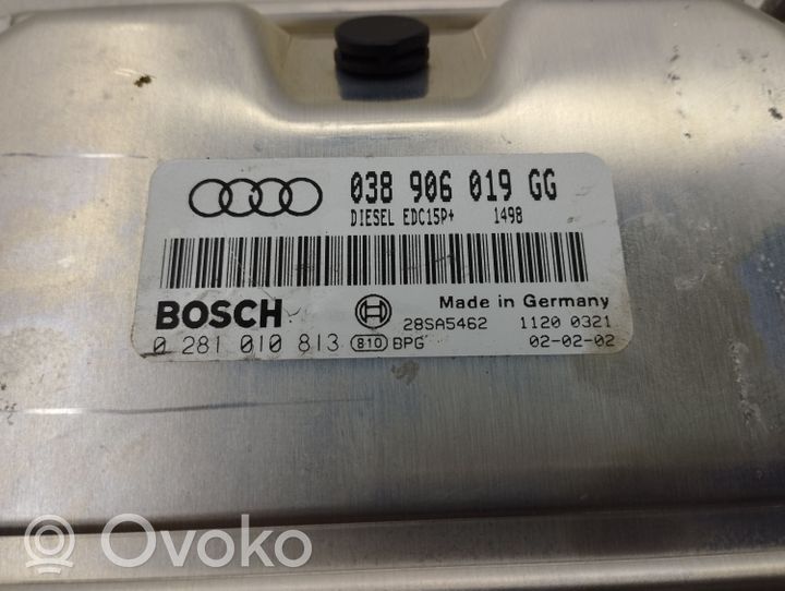 Audi A4 S4 B6 8E 8H Moottorin ohjainlaite/moduuli 038906019GG