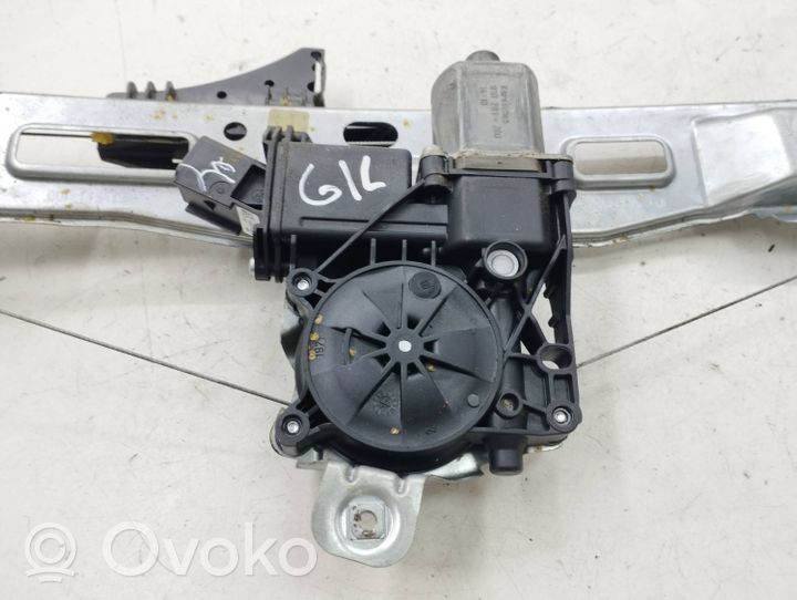 Opel Zafira C Rear door window regulator with motor 31101439450