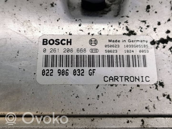 Porsche Cayenne (9PA) Calculateur moteur ECU 0261208668