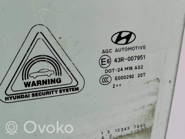 Hyundai ix35 Vetro del finestrino della portiera anteriore - quattro porte 43R007951