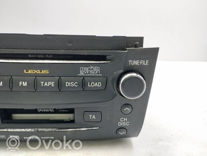 Lexus GS 300 350 430 450H Panel / Radioodtwarzacz CD/DVD/GPS 8612030A90