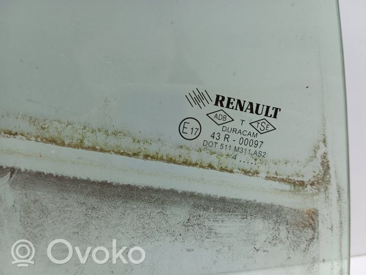 Renault Clio IV Vetro del finestrino della portiera posteriore E1743R00097