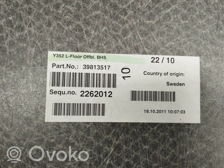 Volvo V60 Tappeto di rivestimento del fondo del bagagliaio/baule 39813517