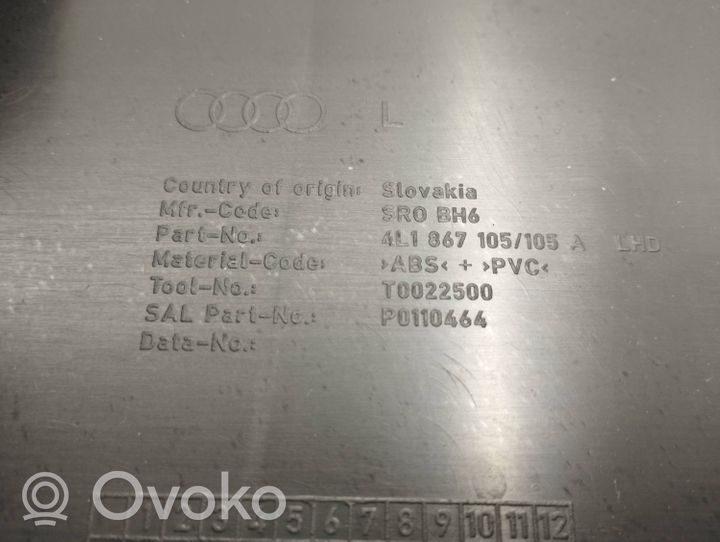 Audi Q7 4L Etuoven verhoilu 4L1867105A