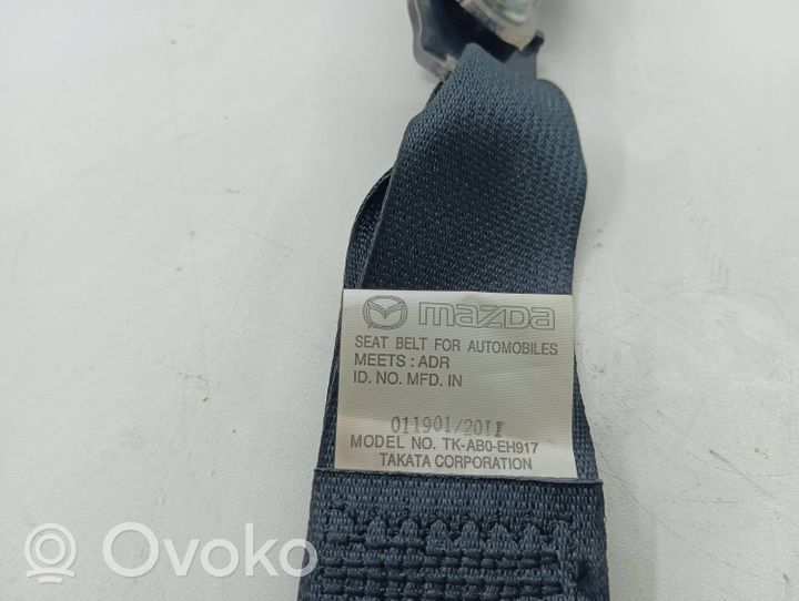 Mazda CX-7 Boucle de ceinture de sécurité arrière centrale M4231