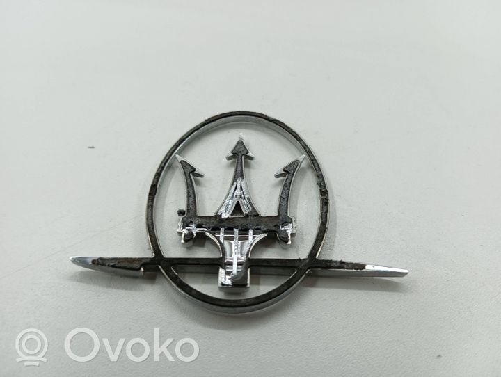 Maserati Quattroporte Emblemat / Znaczek tylny / Litery modelu 
