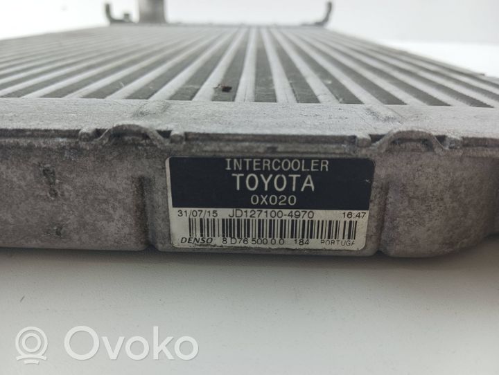 Toyota Avensis T270 Interkūlerio radiatorius JD1271004970
