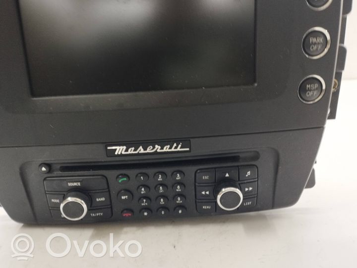 Maserati Quattroporte Radio/CD/DVD/GPS-pääyksikkö 00258393