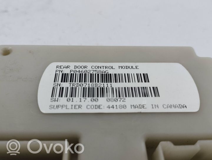 Chrysler Voyager Door control unit/module P04602758AG