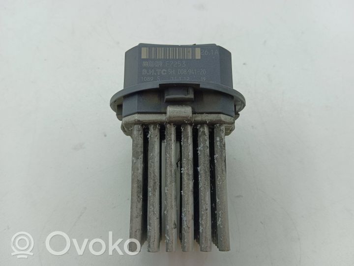 Volvo S60 Resistencia motor/ventilador de la calefacción 5HL00894120