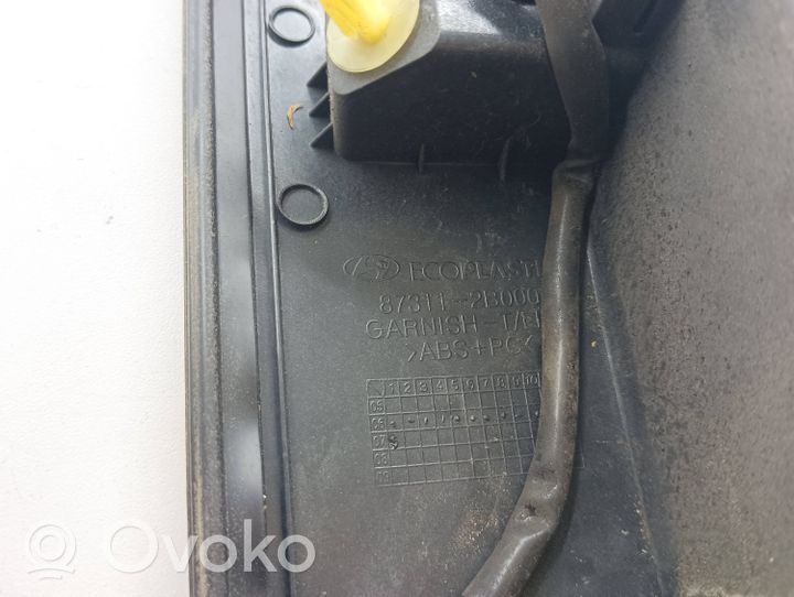 Hyundai Santa Fe Listwa oświetlenie tylnej tablicy rejestracyjnej 873112B000