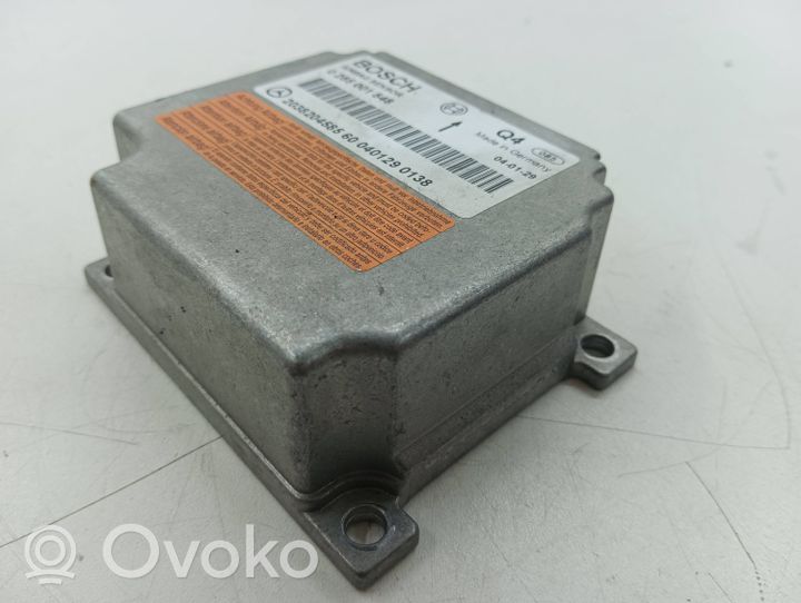 Mercedes-Benz C W203 Module de contrôle airbag 2038204585