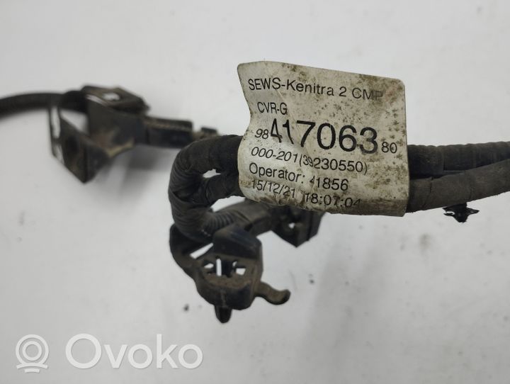 Opel Mokka B Käsijarrun johtosarjan johdinnippu 9841706380