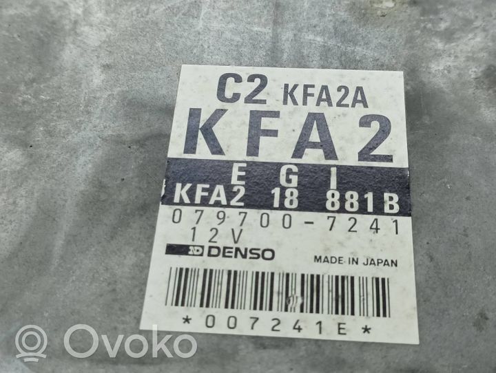 Mazda Xedos 6 Calculateur moteur ECU KFA218881B