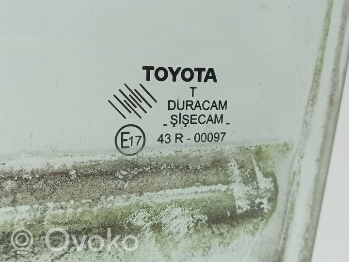 Toyota Corolla Verso AR10 Vitre de fenêtre porte arrière 43R00097